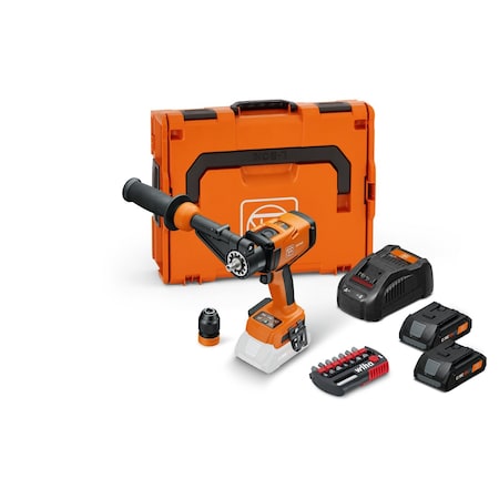 Fein 18v AS High Torque QuickIN Start Set Cordless hammer drill/driver set ASCM 18-4 QMP Start Set AS